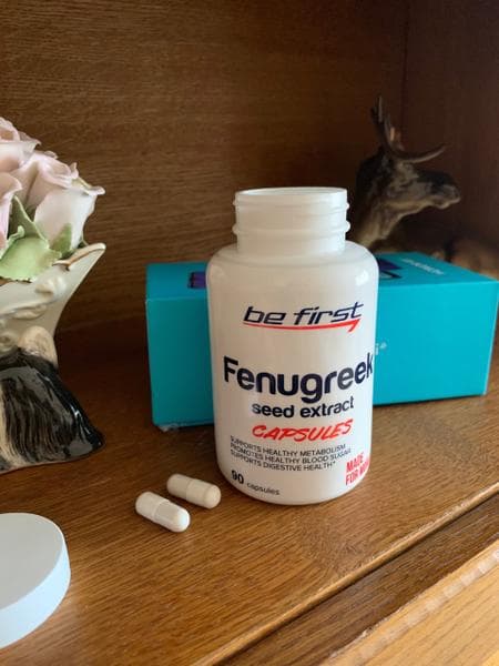 Fenugreek seed extract capsules Be First — фото из отзыва «Реально снижает уровень холестерина»