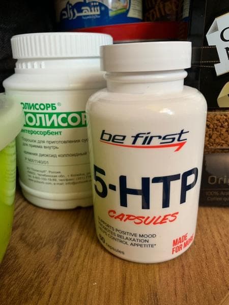 Be First 5-HTP (5-гидрокситриптофан) 60 капсул — фото из отзыва «Достойный препарат»