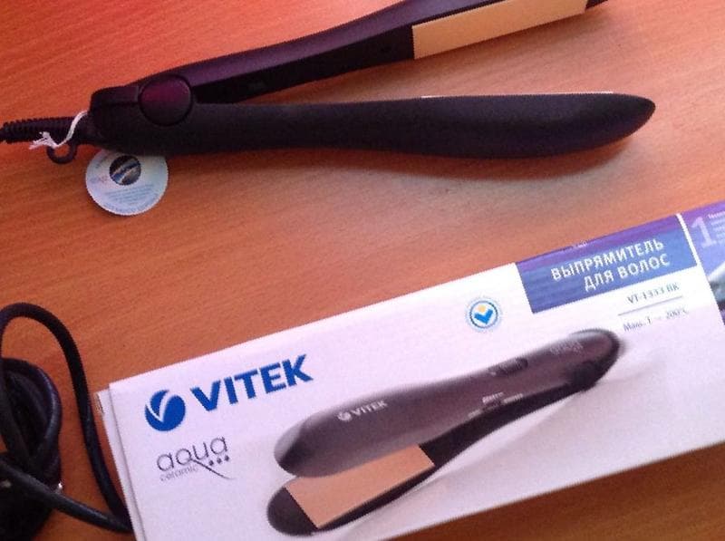 Щипцы VITEK VT 1333 — фото из отзыва «Шикарные Щипцы!!! Купила и просто в восторге...»