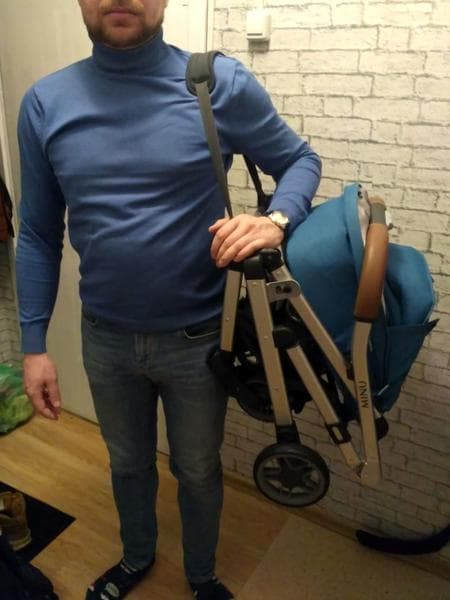 Коляска Uppababy Minu — фото из отзыва «Идеальна для активных мам и путешествий» (1 из 5)
