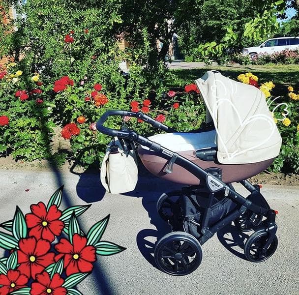 Коляска Retrus Milano 3в1 — фото из отзыва «Визуально и функционально устраивает»