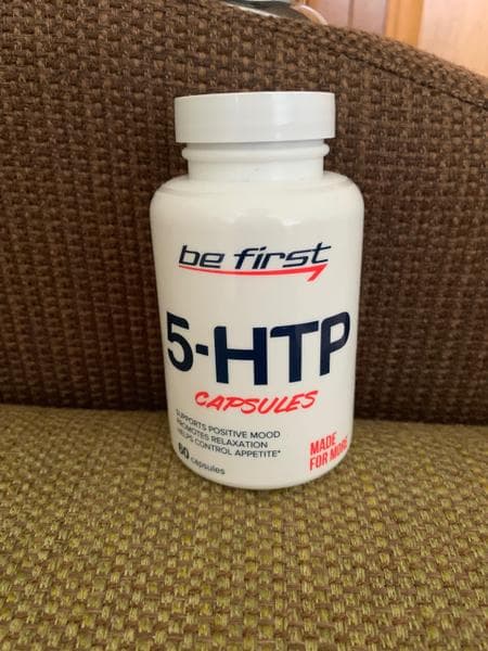 Be First 5-HTP (5-гидрокситриптофан) 60 капсул — фото из отзыва «Мое единственное спасение от депрессии»