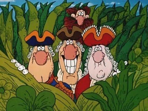Мультфильм "Остров сокровищ" (1988) — фото из отзыва «Музыкально о пиратах»