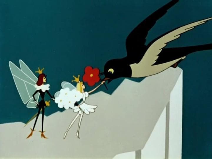 Мультфильм "Дюймовочка" (1964) — фото из отзыва «Девочка из цветка.» (5 из 5)