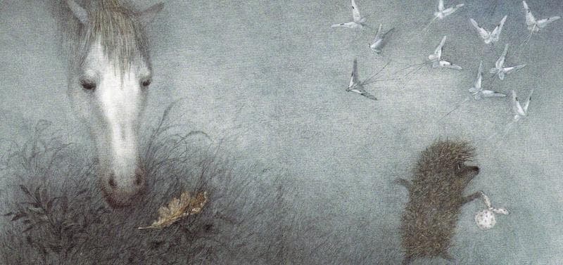 Мультфильм "Ежик в тумане" (1975) — фото из отзыва «Философские рассуждения Ежика.» (3 из 6)