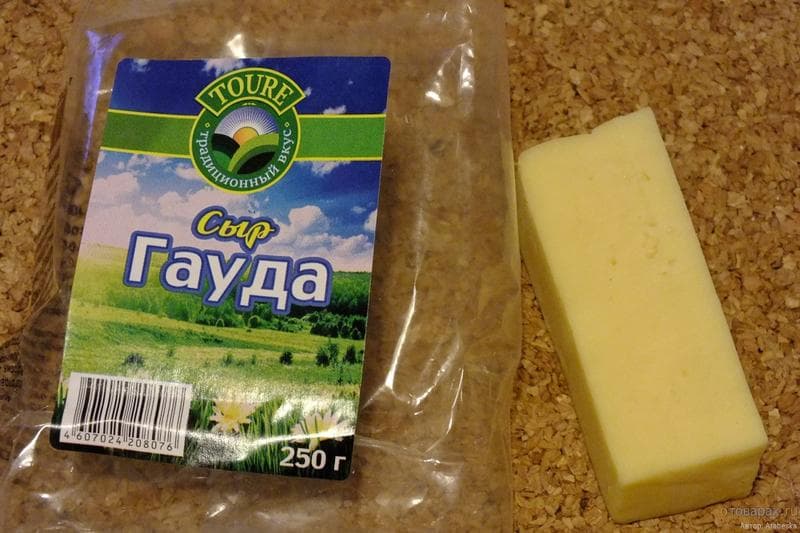 Сыр Лента Гауда — фото из отзыва «Нежнейший»