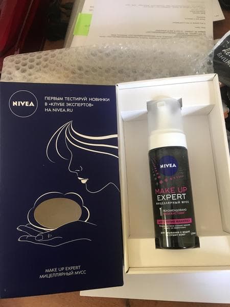 Мицеллярный мусс Nivea MAKE UP EXPERT — фото из отзыва «Хорошее средство на каждый день» (2 из 2)