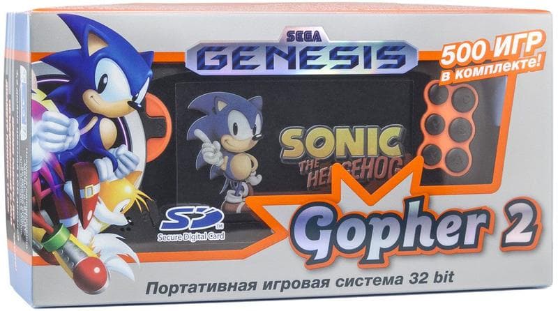 Игровая приставка Sega Genesis Gopher 2 — фото из отзыва «Консоль хорошая, но в комплекте не было наушников.» (3 из 3)