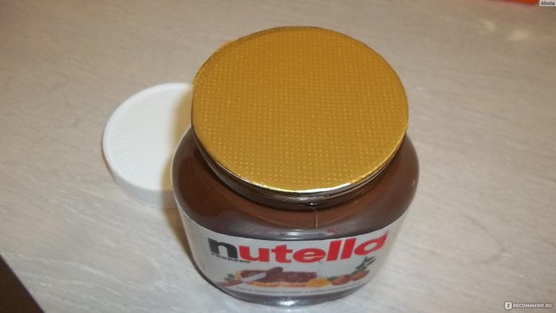 Шоколадная паста "Nutella" — фото из отзыва «Самая вкусная шоколадная паста из всех, которые я пробовал.»