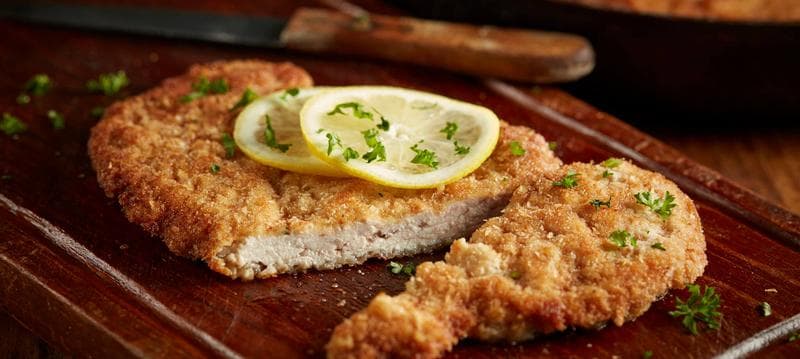 Шницель Мираторг — фото из отзыва «Очень вкусно!»