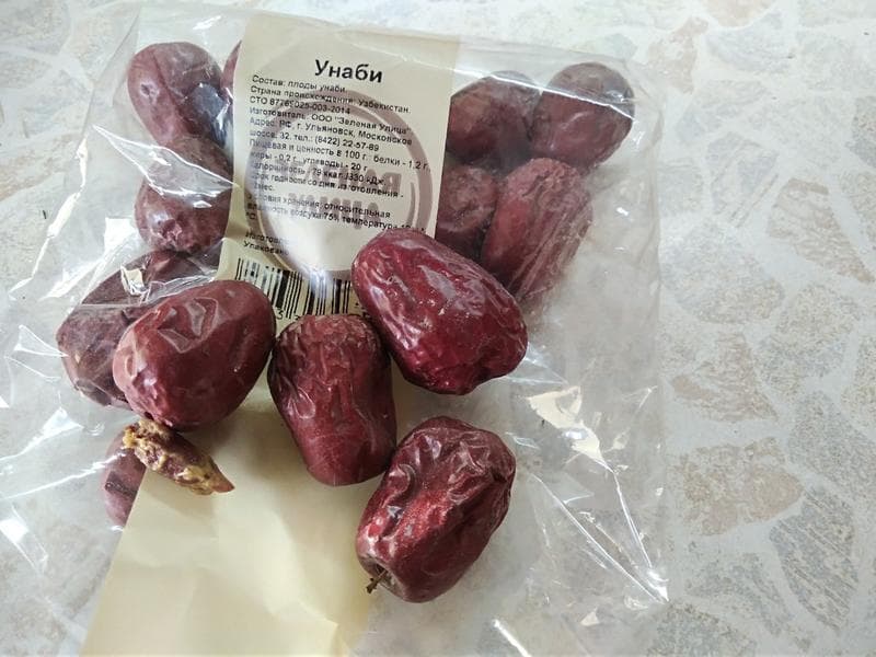Унаби — фото из отзыва «Новые вкусовые ощущения»