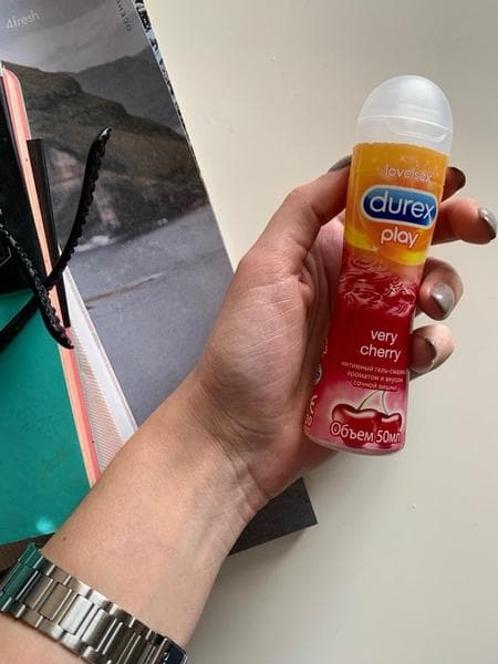 Durex Cherry — фото из отзыва «Отличная смазка. Буду покупать постоянно!» (1 из 3)