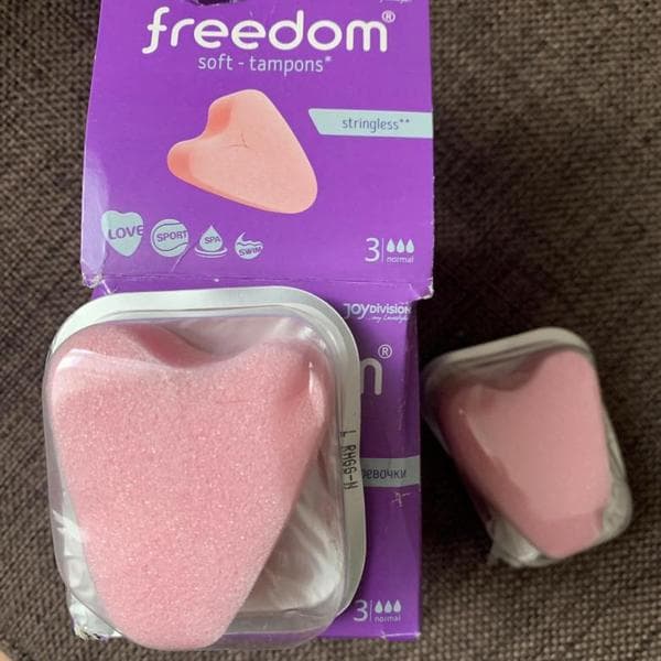 Тампоны Freedom — фото из отзыва «Надежные и удобные»