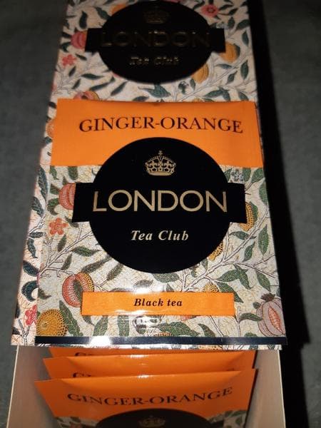 Чай London tea club GINGER-ORANGE — фото из отзыва «Хороший ароматный чай.» (3 из 3)