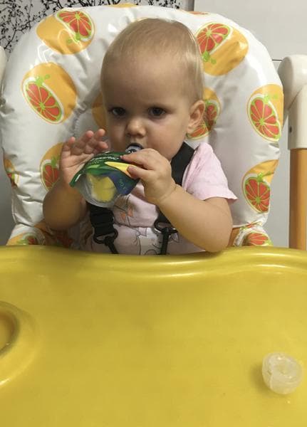 Пауч Gerber organic Спелое манго — фото из отзыва «Вкусно и удобно»