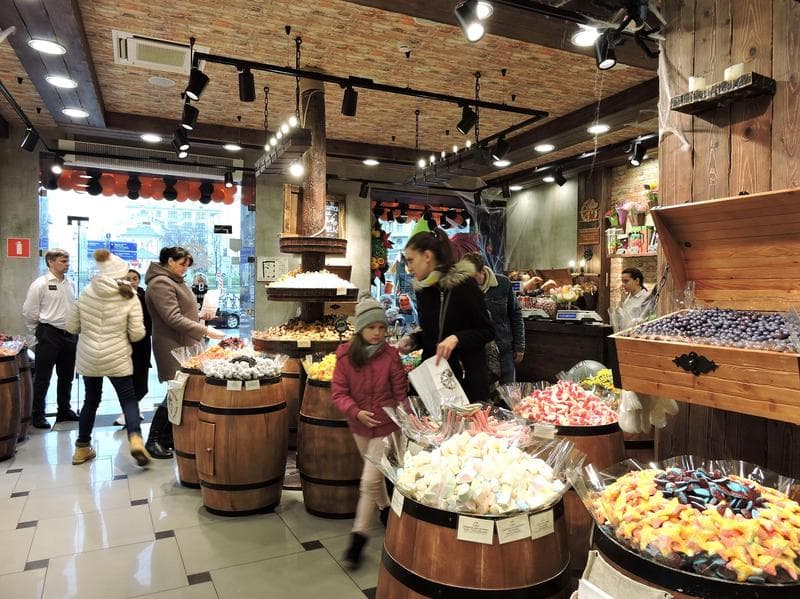 Магазин "Пират-Мармелад", Москва — фото из отзыва «Много вкусняшек, но цены...» (3 из 5)