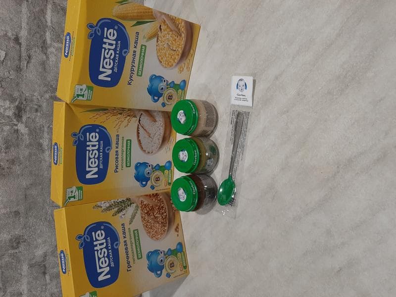 Nestle — фото из отзыва «Первый прикорм»