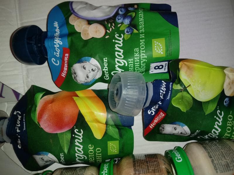 Детское пюре Gerber — фото из отзыва «Пюре хорошее и его можно рекомендовать знакомым» (3 из 3)