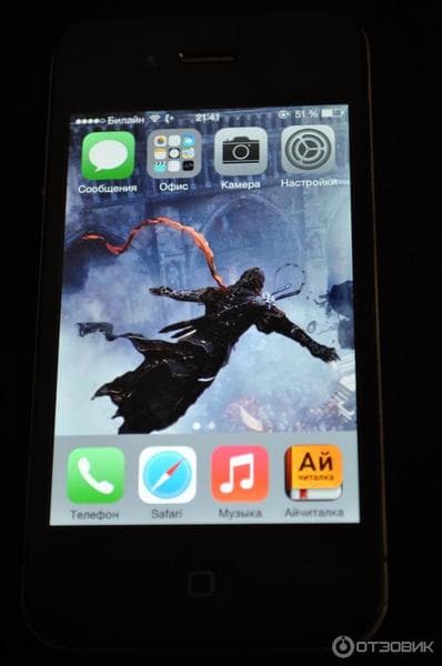 Телефон Apple iPhone 4 — фото из отзыва «Советую» (2 из 3)