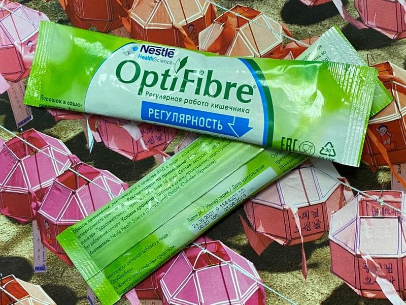 Оптифайбер (OptiFibre) — фото из отзыва «Помог при постоянных запорах»