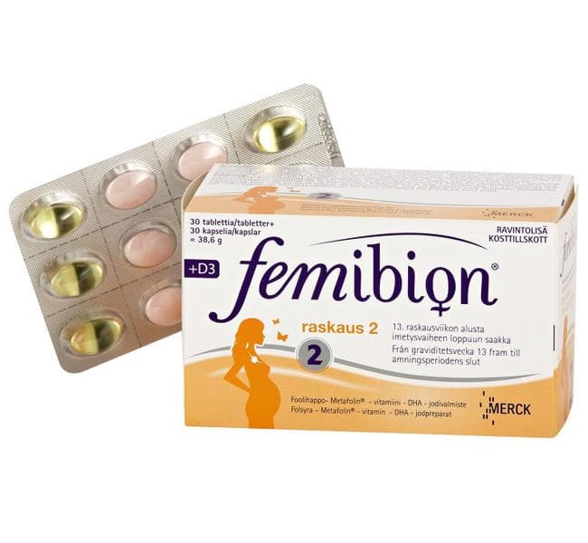Femibion — фото из отзыва «Хороший комплекс витаминов» (2 из 2)