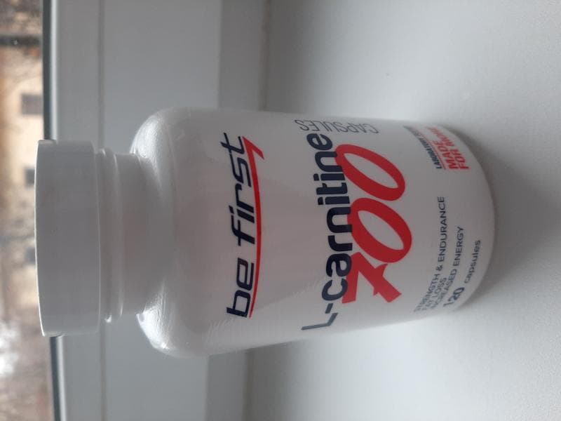 Be First L-Carnitine Capsules 700 мг 120 капсул — фото из отзыва «Мне помог»