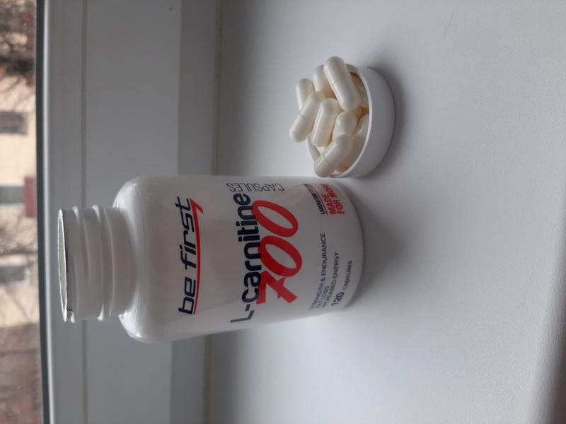 Be First L-Carnitine Capsules 700 мг 120 капсул — фото из отзыва «Мне помог»