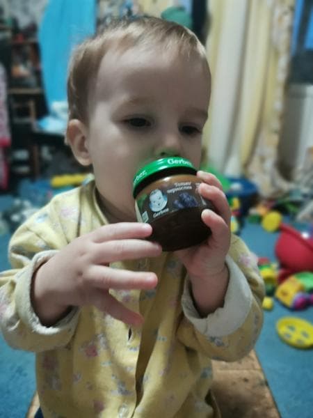 Пюре Gerber Чернослив — фото из отзыва «Отличное однокомпонентное пюре Gerber» (3 из 4)