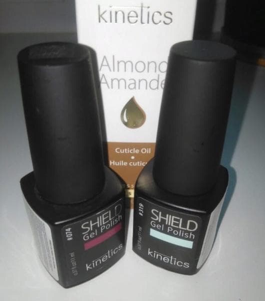 Гель-лак Kinetics Shield Gel Polish — фото из отзыва «Отличный и качественный гель!!!»