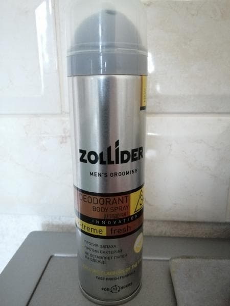 Дезодорант Zollider Xtreme Fresh — фото из отзыва «Дезодорант с небанальным запахом»