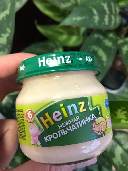 Детское пюре Heinz крольчатинка — фото из отзыва «Расширяем рацион - мы теперь мясоеды!» (1 из 3)