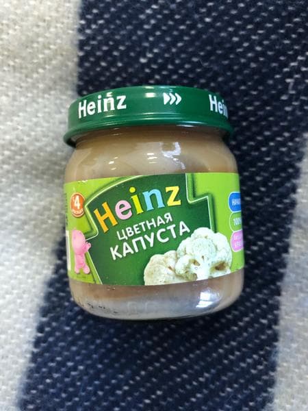 Пюре Heinz Цветная капуста — фото из отзыва «Хорошая капуста» (1 из 2)