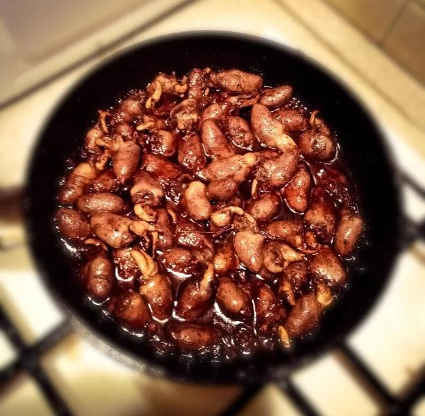 Куриные сердечки в индийском стиле — фото из отзыва «Вкусно» (4 из 4)
