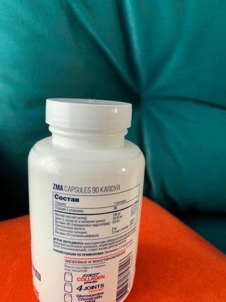 Be First ZMA + vitamin D3 90 капсул — фото из отзыва «К счастью, что нашел эту добавку сразу»