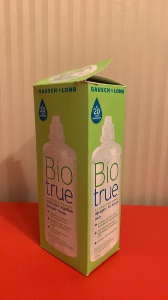 Раствор для линз Bio True — фото из отзыва «Мой раствор» (3 из 5)