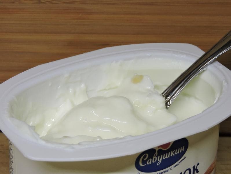 Творожок "Савушкин" кокос-миндаль — фото из отзыва «Густой и вкусный.» (1 из 2)