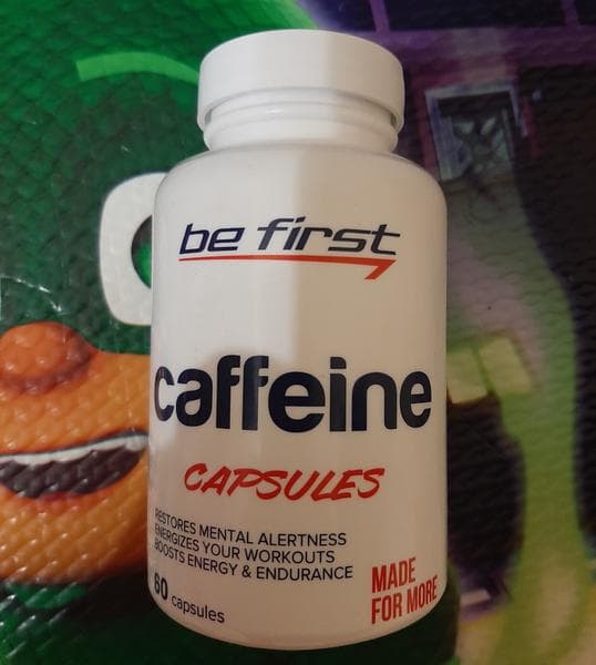 Be First Caffeine, 60 капсул — фото из отзыва «Очень хороший энергетик.»