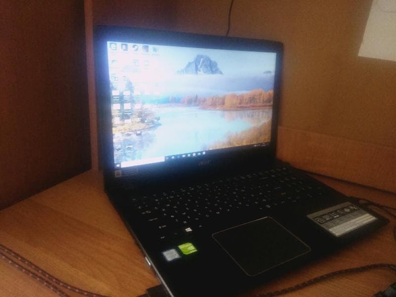 Ноутбук Acer E5-575G-34PS — фото из отзыва «Очень хороший ноутбук за свою цену, полуигровой.»