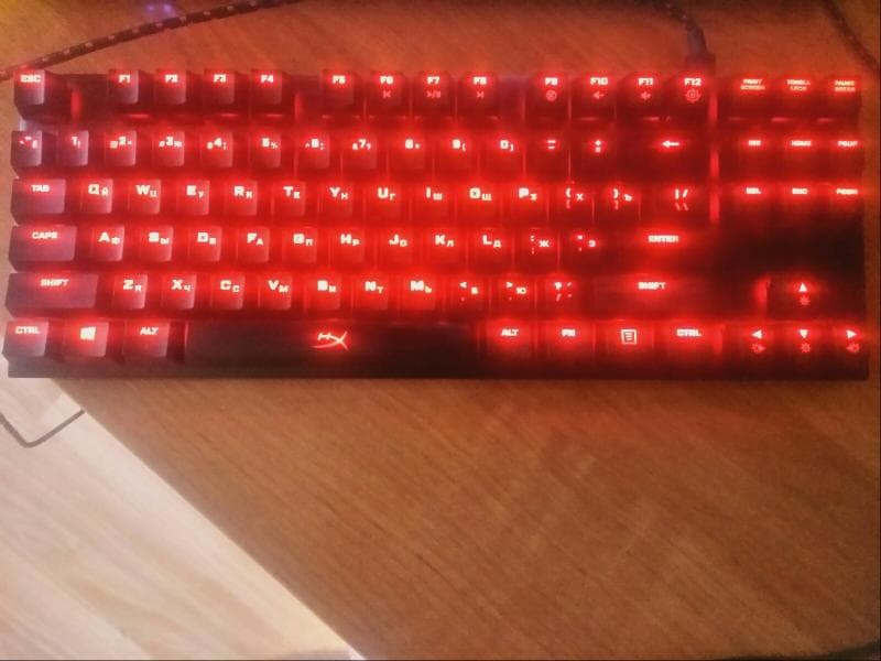 Клавиатура HyperX ALLOY FPS PRO — фото из отзыва «Клавиатура сделана качественно, имеет отличный дизайн.»