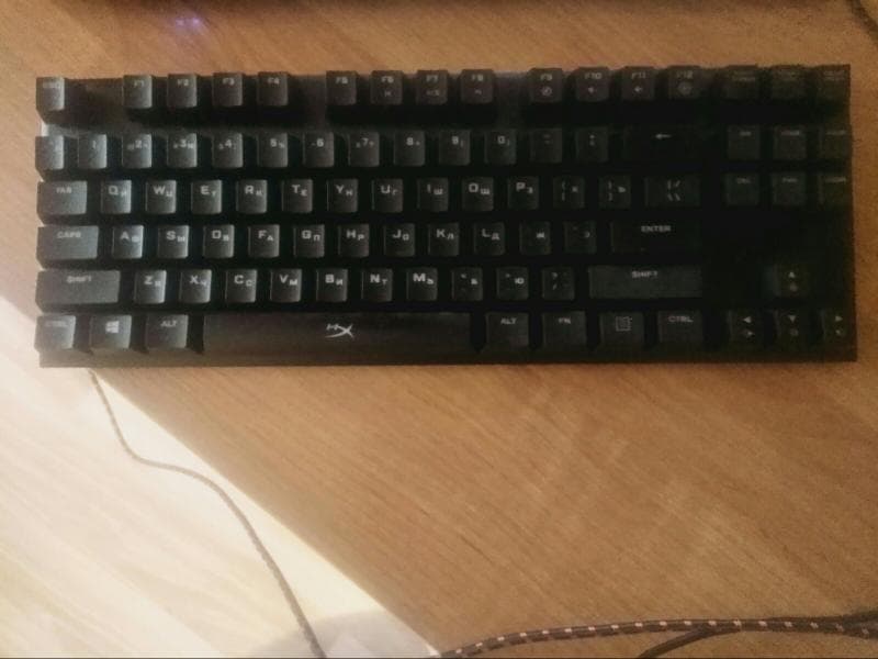 Клавиатура HyperX ALLOY FPS PRO — фото из отзыва «Клавиатура сделана качественно, имеет отличный дизайн.»