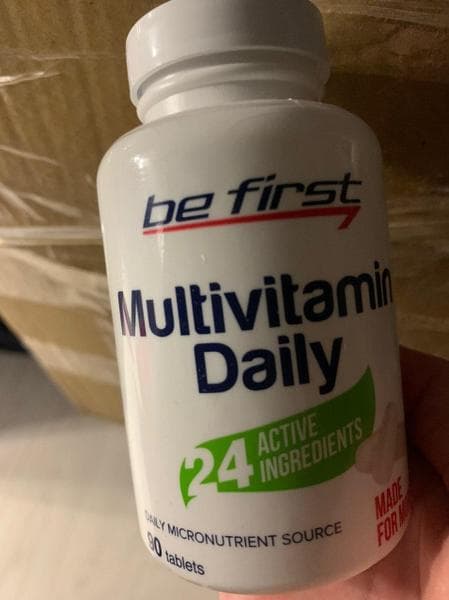 Be First Multivitamin Daily 90 таблеток — фото из отзыва «Мне кажется, что эта добавка подойдет всем!!!»