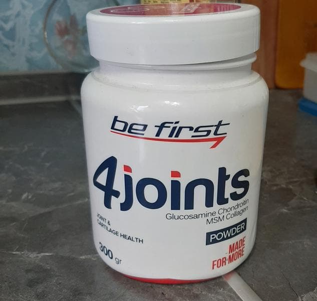 Be First 4joints Powder — фото из отзыва «Эффективный комплекс.»