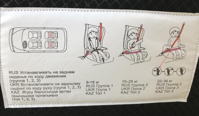 Автокресло Kari kids — фото из отзыва «Отличная вещь👍👍👍» (2 из 2)