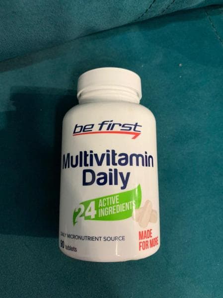 Be First Multivitamin Daily 90 таблеток — фото из отзыва «Из всех мультивитаминных комплексов это мой самый любимый.»