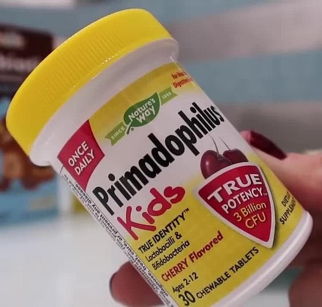 Пробиотик детский Nature's Way, Primadophilus — фото из отзыва «Эффективный и вкусный.»