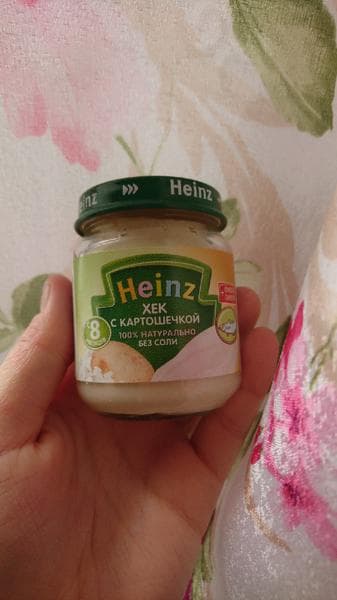 Пюре хек с картошкой Heinz — фото из отзыва «Отличный вариант обеда»