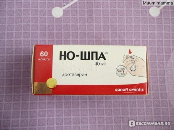 Таблетки "Но-шпа" — фото из отзыва «Мне всегда помогает сразу»