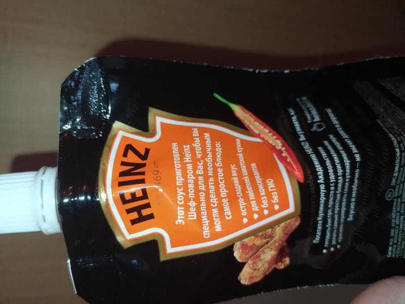 Соус HEINZ Сладкий чили — фото из отзыва «Необычный и очень вкусный» (3 из 3)