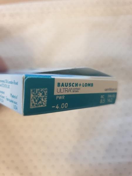 Линзы Bausch+Lomb ULTRA — фото из отзыва «Bausch+Lomb ULTRA лучшие из тех линз, что я пробовала»