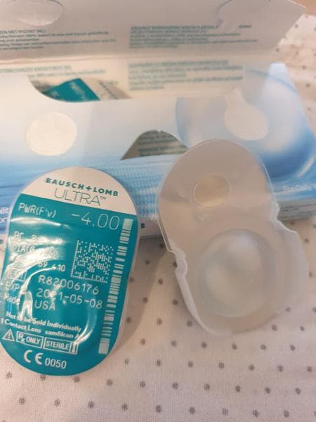 Линзы Bausch+Lomb ULTRA — фото из отзыва «Bausch+Lomb ULTRA лучшие из тех линз, что я пробовала»